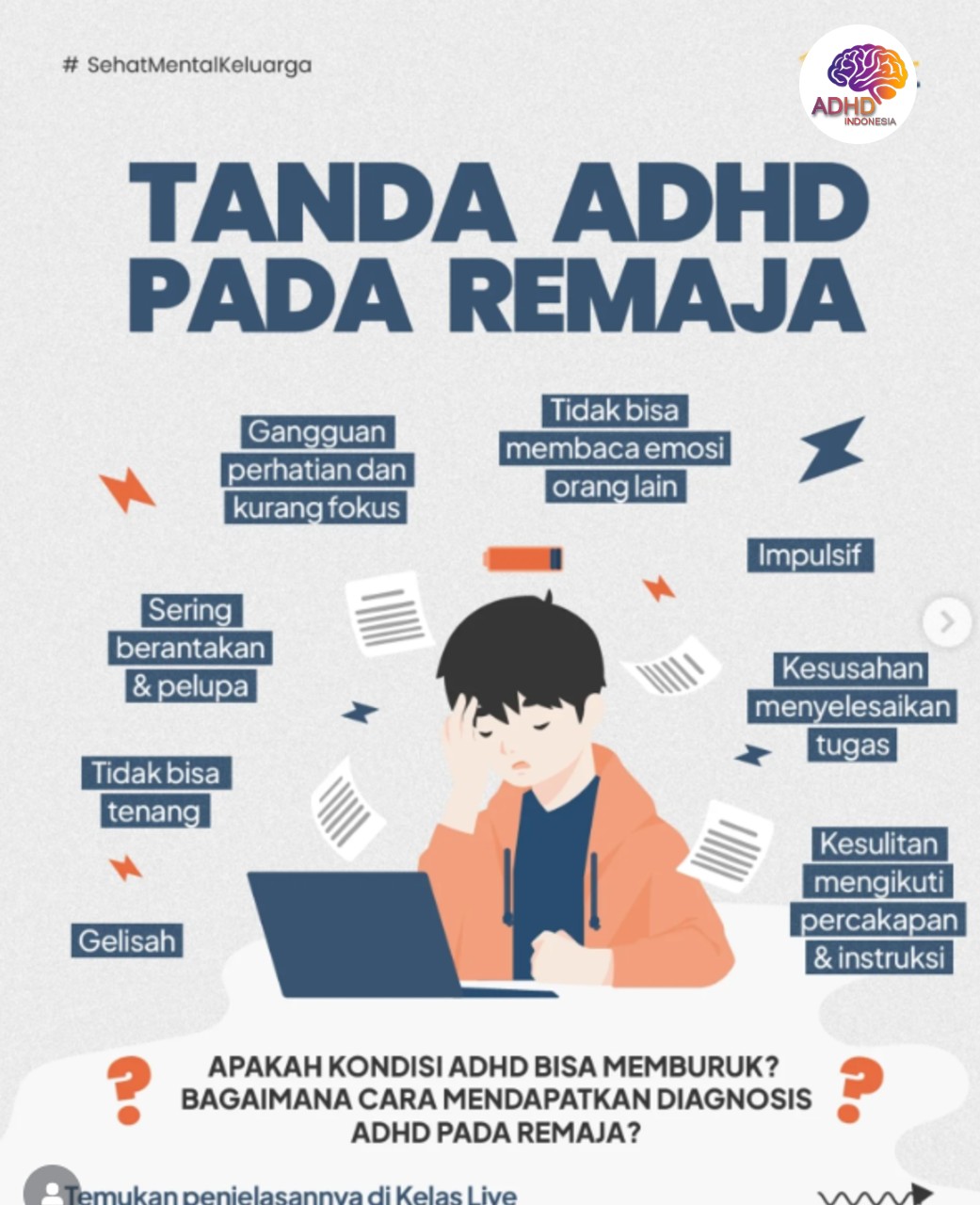 Screening ADHD Non-Diagnostik: Edukasi Awal bagi Orang Tua di Kabupaten Aceh Singkil